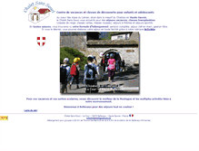 Tablet Screenshot of chaletsanssouci.fr